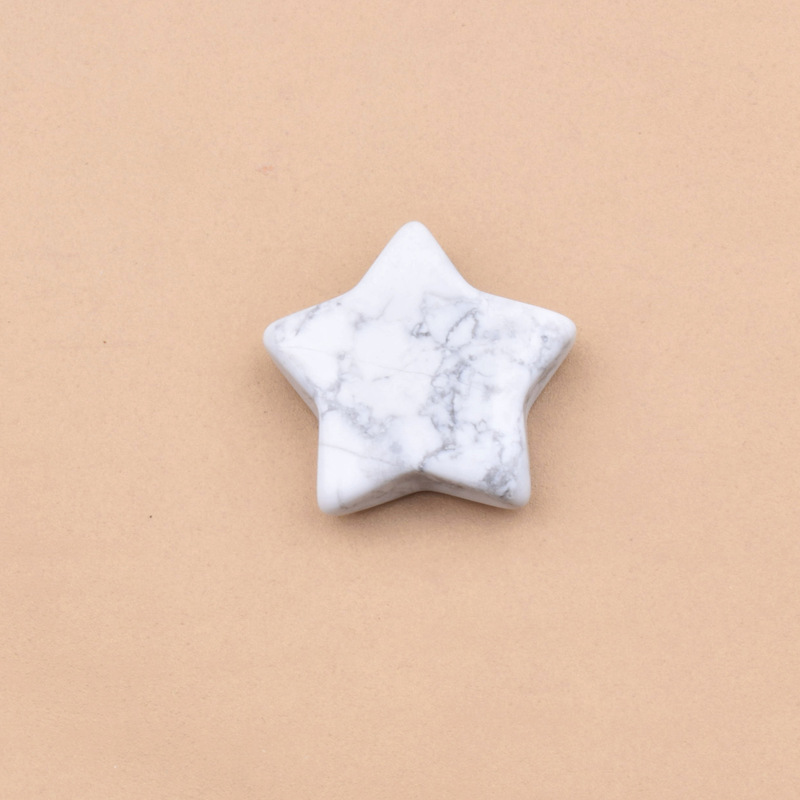 跨境热销3cm天然石五角星水晶半宝石星星diy饰品配件摆件亚马逊|undefined