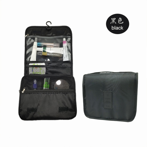 Travel hook storage shower bag foldable makeup bag shoulder carry organizer bag storage bag