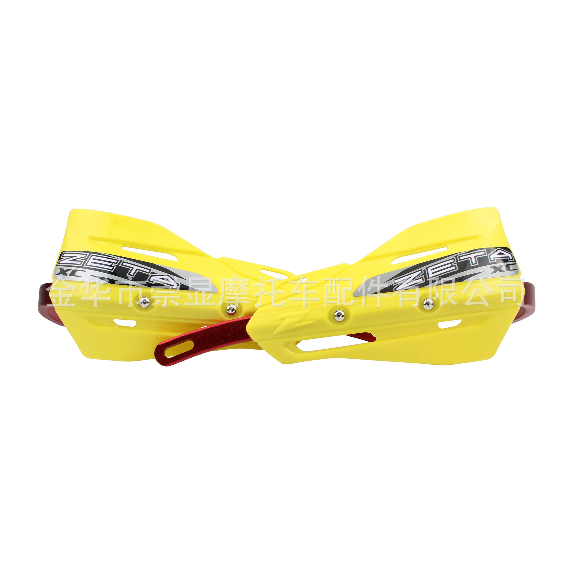 Motorcycle Hand Guard Bow Accessories Daily Riding Windproof and Scratch-Proof Red Rod Protective Cover Aluminum Alloy Anti-Fall Hand Guard