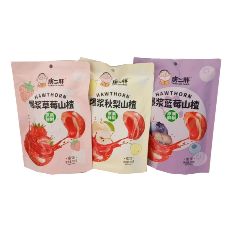 Fruit Snacks with Filling Honeysuckle, 105g Independent Portable Pack, Trendy Multi-Flavor Honeysuckle Snacks