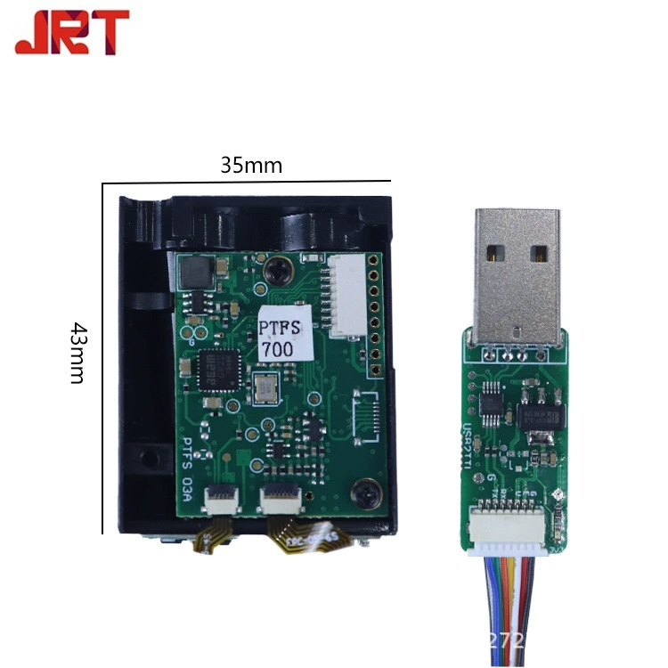 Travel module with laser, sensor, 100m