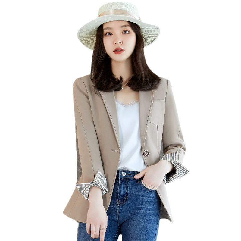 Demi-season classic suit jacket for leisure, fashionable overall, 2021 years