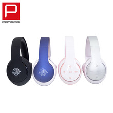 庞派【E351】头戴式蓝牙耳机无线立体声潮流带麦可折叠音乐耳机