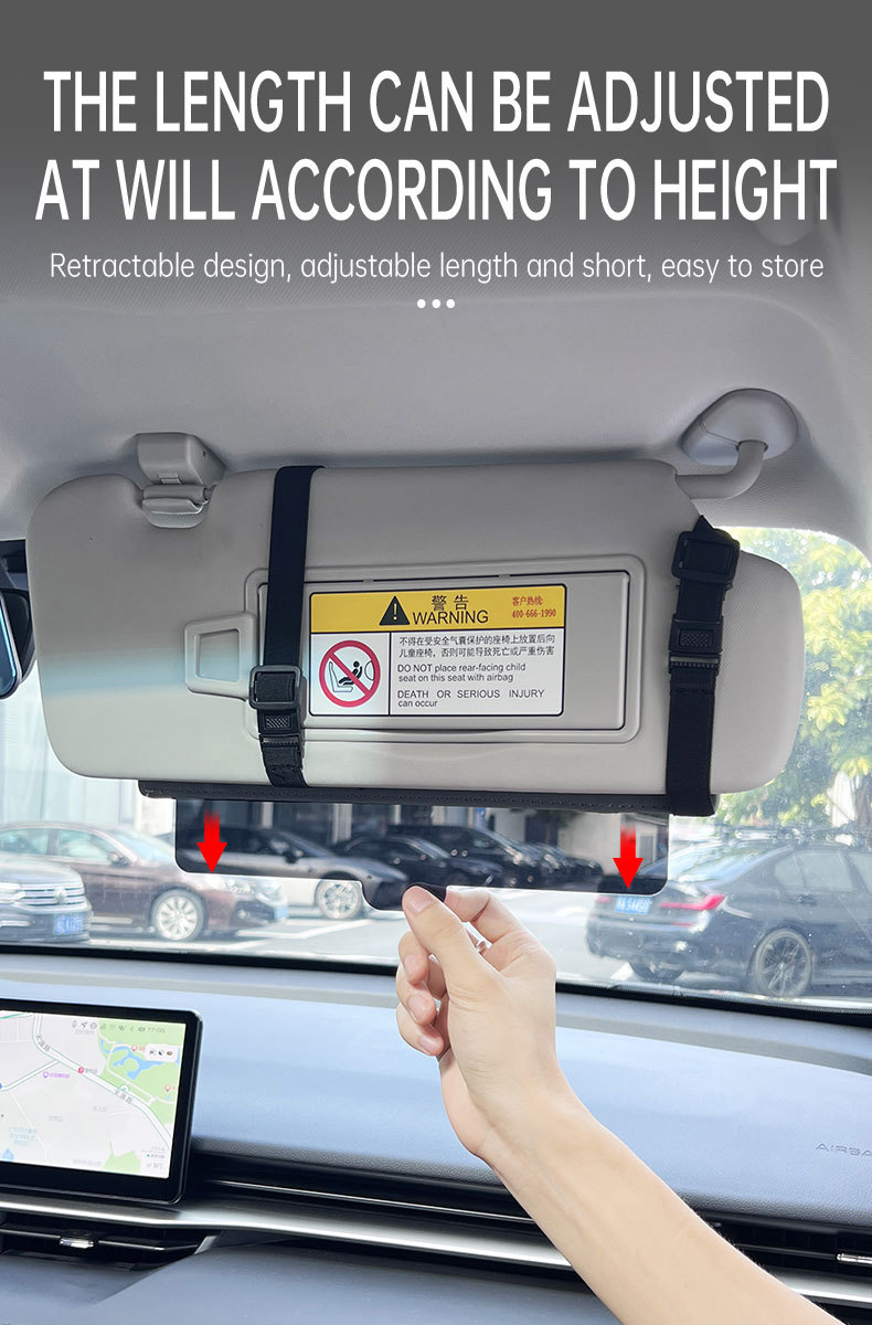 Car Portable Sun Visor, Telescopic Anti-Glare Car Sun Visor, Sun Visor Manufacturer Supplies Cross-Border