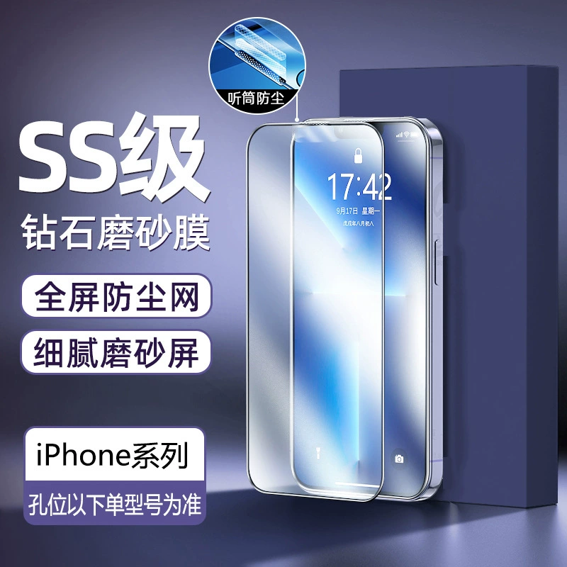 Защитное стекло (Apple) iPhone 12–15 серии, 9D полноэкранное 6.1/6.7 дюйма, варианты приватности/синие фильтры