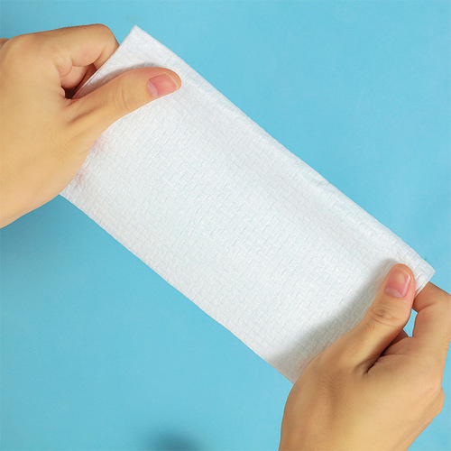 一次性洁面巾210克加大加厚f纹棉柔巾可自贴LOGO标60抽洗脸巾批发