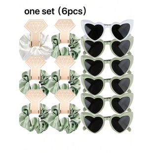 G 80253 Solid Satin Hair Scrunchie ��ɫ�����i���c�lȦ
