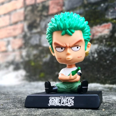 Merchandise, Foreign Trade Wholesale, Car ornaments - -shaking-his-head-zoro