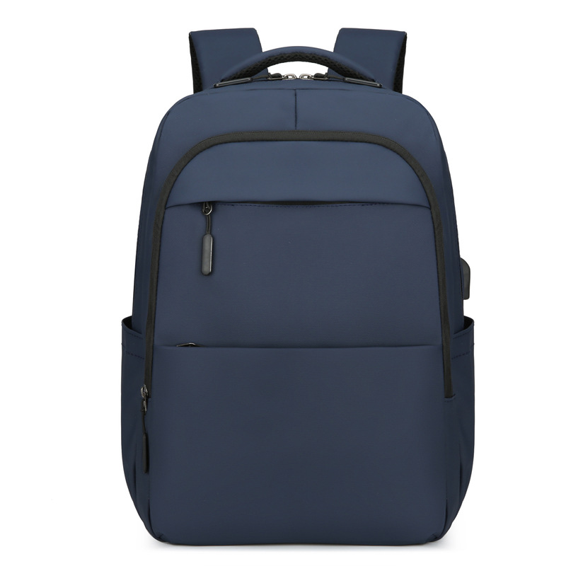 Transfronterizos primavera y verano nuevo estilo simple ocio mochila de hombro de hombre mochila de gran capacidad mochila USB de escuela secundaria mochila universitaria