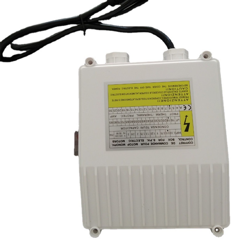 Africapanel非洲配件深井泵中东220v开关过载保护单相control box