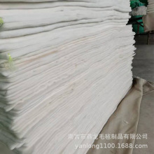 工业羊毛毡垫净面抛光耐磨高密度机械密封防尘加厚吸油毛毡垫批发