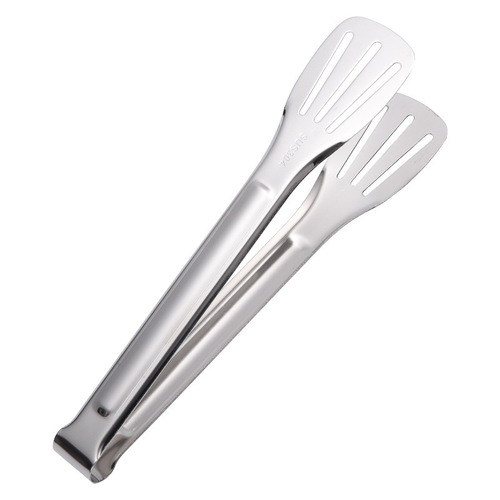 304 stainless steel food clip steak clip vegetable barbecue bread cake food clip barbecue clip ice clip kitchen 9 inches