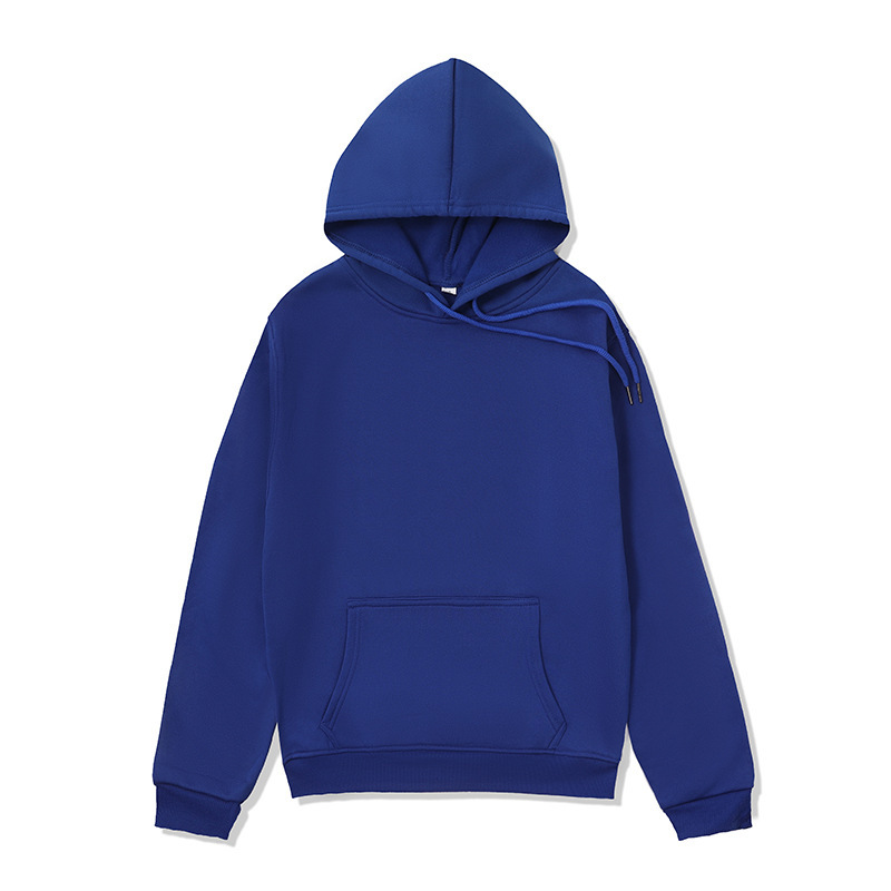 跨境外贸连帽卫衣男hoodie纯色连帽衫运动卫衣男女可预制图案外套|undefined
