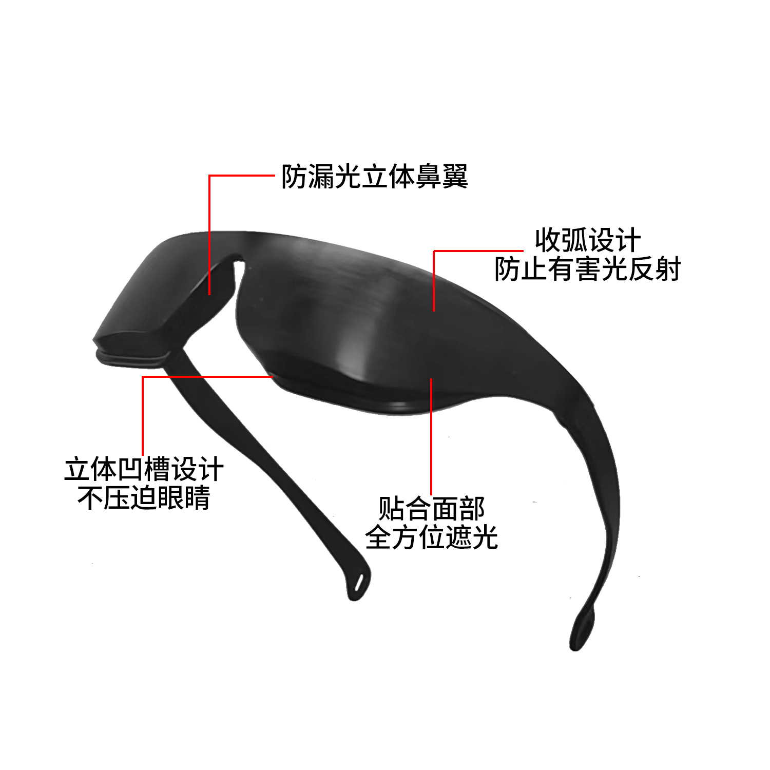 Máscara de ojo especial para rejuvenecimiento de la piel de fotones máscara de ojo protectora con láser E-light máscara de ojo OPT máscara de ojo de fotones máscara de ojo de belleza