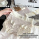Hollow Lace French Lady Pure Letter Mid-Waist All-Match Comfortable Skin-Friendly High-Elastic Transparent Ladies Briefs