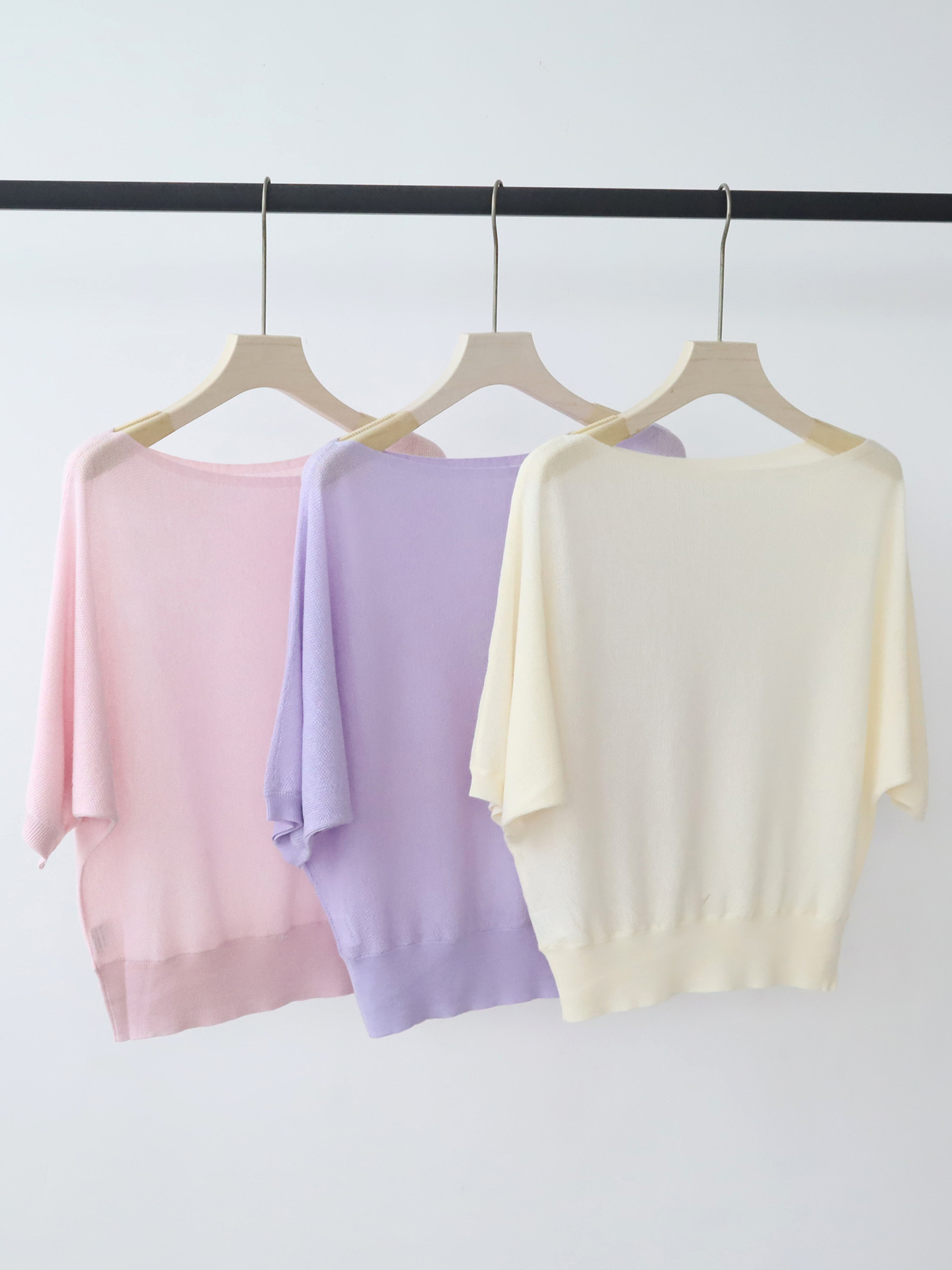 Woolen summer thin cardigan for leisure