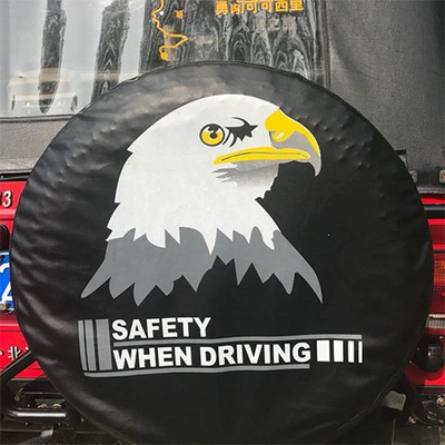 Toyota Prado spare tire | Spare wheel cover - toyota-prado-cy-26