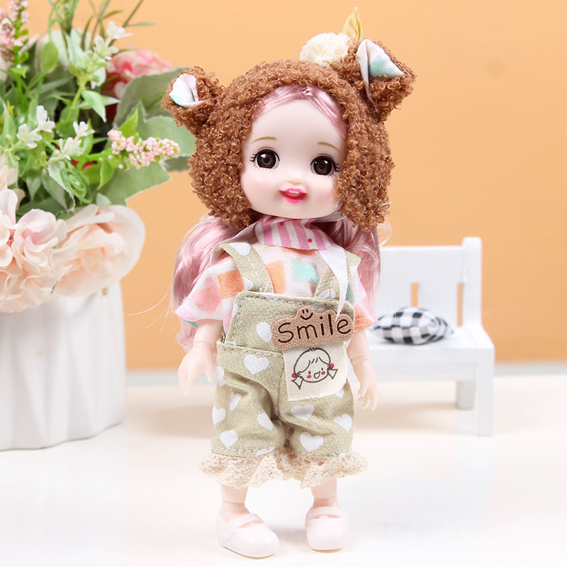 17 cm caja de regalo conjunto de marea constante muñeca Barbie muñeca muñeca cambiante articulaciones muñeca estand móvil