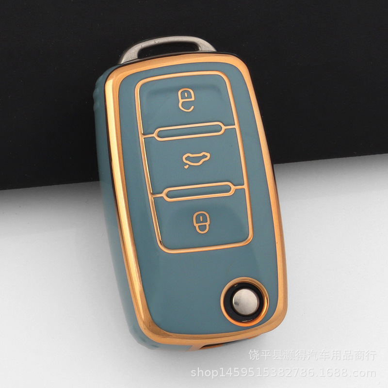 フォルクスワーゲン ゴルフ 8 8 キーカバー シュコダ キーカバー オクタビア PRO 特別な車のキーカバー シェル バックルに適しています。|undefined
