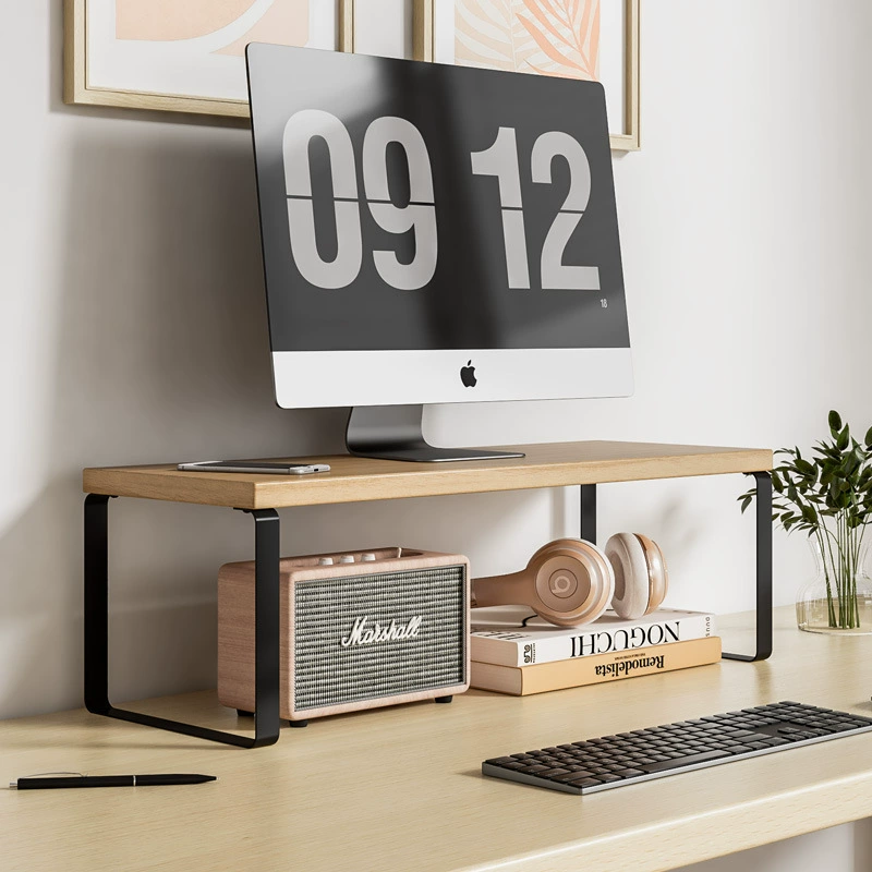 Настольный компьютер повышает стойку офисного настольного хранения