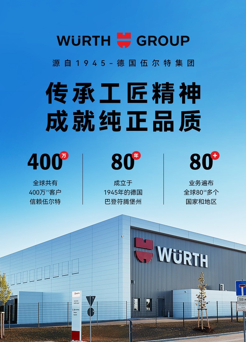 Wurth Auto Glass Cleaner, Powerful Stain and Oil Film Remover, Specialized Wiper Fluid Ethanol Concentrate for Tesla and BMW