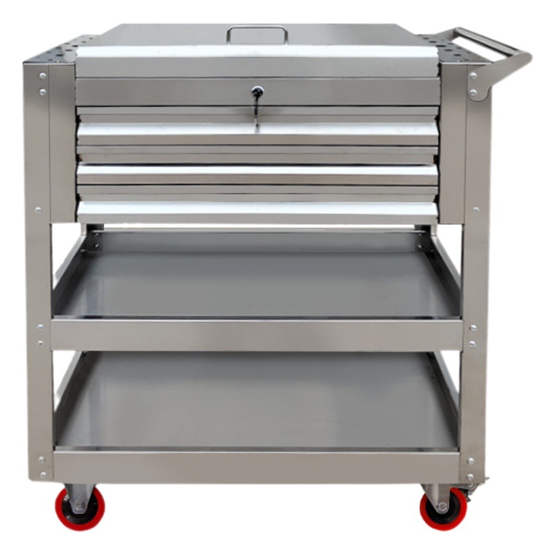 Cajón-tipo herramienta de reparación de automóviles Taller de piezas de herramientas de trabajo pesado armario Carro de almacenamiento de coches rack de almacenamiento