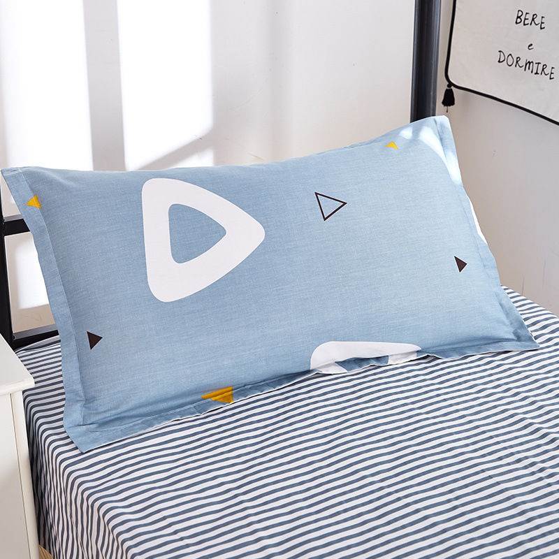 Funda de almohada de algodón 100 Funda de almohada gruesa 48x74cm Un par de juegos para hombres domésticos Funda interior de núcleo de almohada de algodón al por mayor