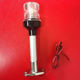 in stock for stainless steel base aluminum anode pole 360 degree LED yacht ring light 12~24V yacht ring light