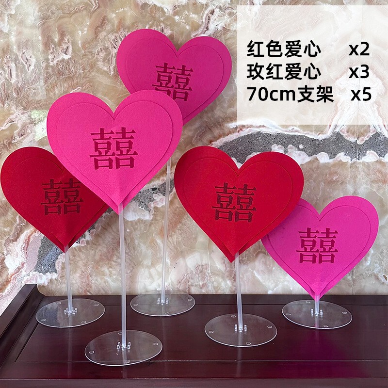 小红书爆款结婚楼梯扶手装饰婚房布置新房喜灯笼条幅挂饰婚庆拉花|undefined