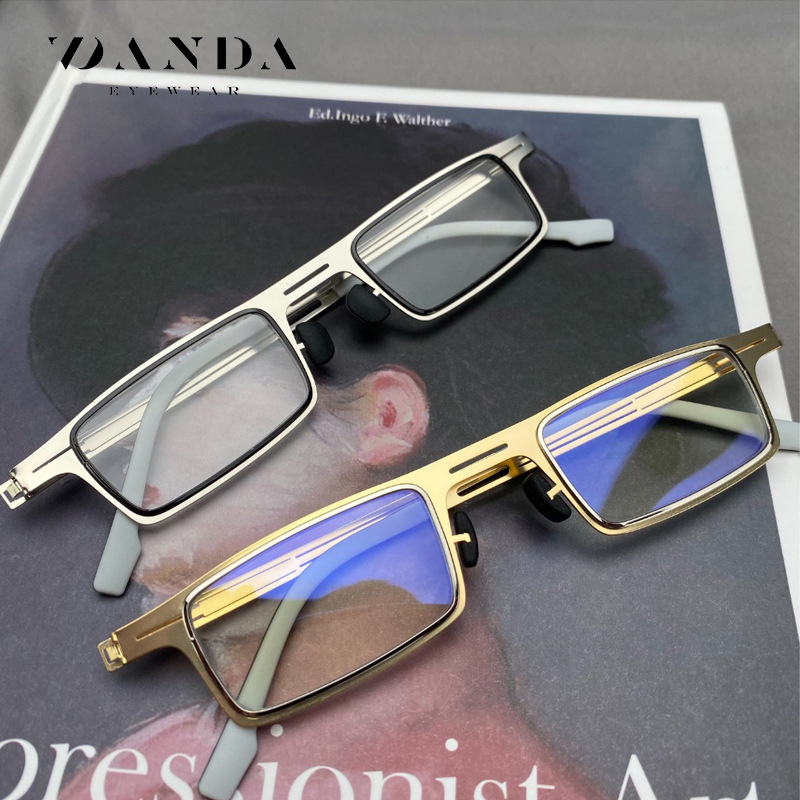 Tiktok gafas de lectura DY7008 mano ultra-ligero portátil anti-azul gafas de lectura de luz gafas de lectura de papel para los ancianos