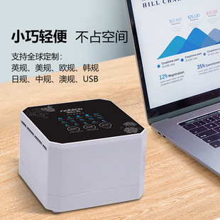 E-Commerce gifts wholesale Norbik household small odor removal smoke removal dust removal desktop negative ion air purifier