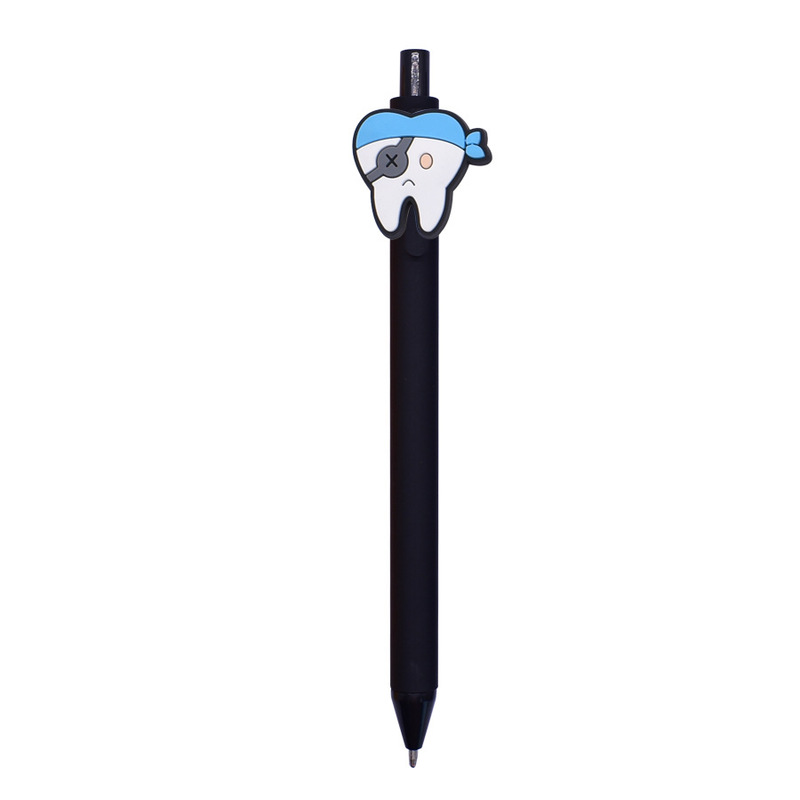 クロスボーダー新しい漫画歯ボールペン pvc 広告ペン学生ゲルペンパーソナライズ diy ペンかわいいボールペン|undefined