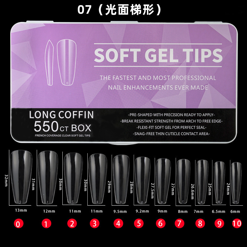 Nuevo tipo de caja de porcelana blanca manicure super delgada plegable sin marcas esmerilado manuales de uñas especiales de uñas transfronterizas