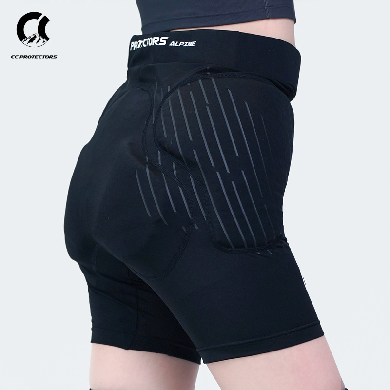 [Official Flagship Store] Ski Hip Protection, Anti-Fall Butt Pad, Snowboarding and Skating Protective Gear, Inner Wear Knee Pad Shorts
