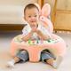 Infant Practice Sitting and Standing Anti-fall Artifact Baby Auxiliary Learning Chair Children's Backrest Sofa Dining Chair Does Not Injury Spine