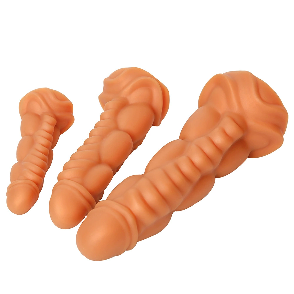 Extra-Large Soft Anal Plug (Super Large), Multi-Size Silicone-Like Dildo, S–L Options