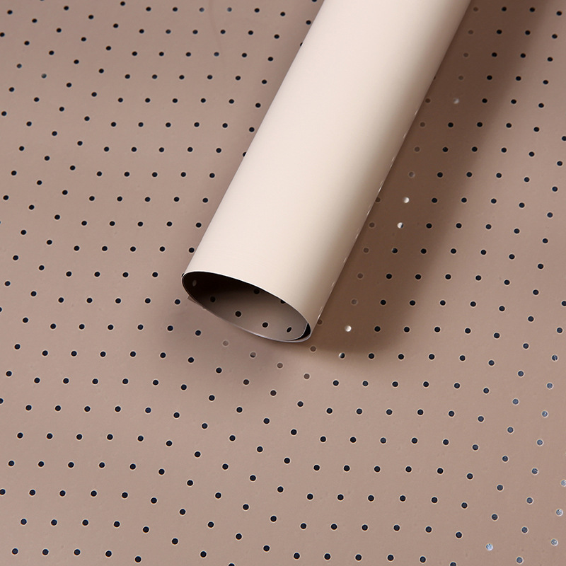 Huaxi Armani punto pequeño papel de embalaje de flores plástico de aluminio de aluminio OPP florista de alta calidad materiales de flor al por mayor