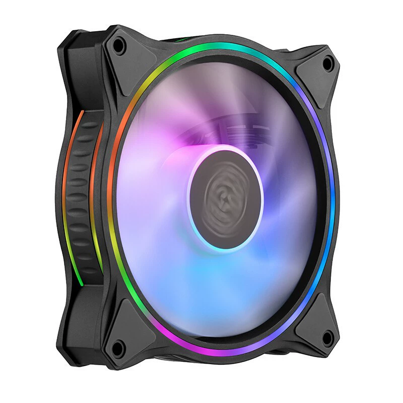 Cool Supreme MF120HALO корпусной вентилятор охлаждения 12 см тихий теплоотвод RGB эффект света ARGB синхронизация