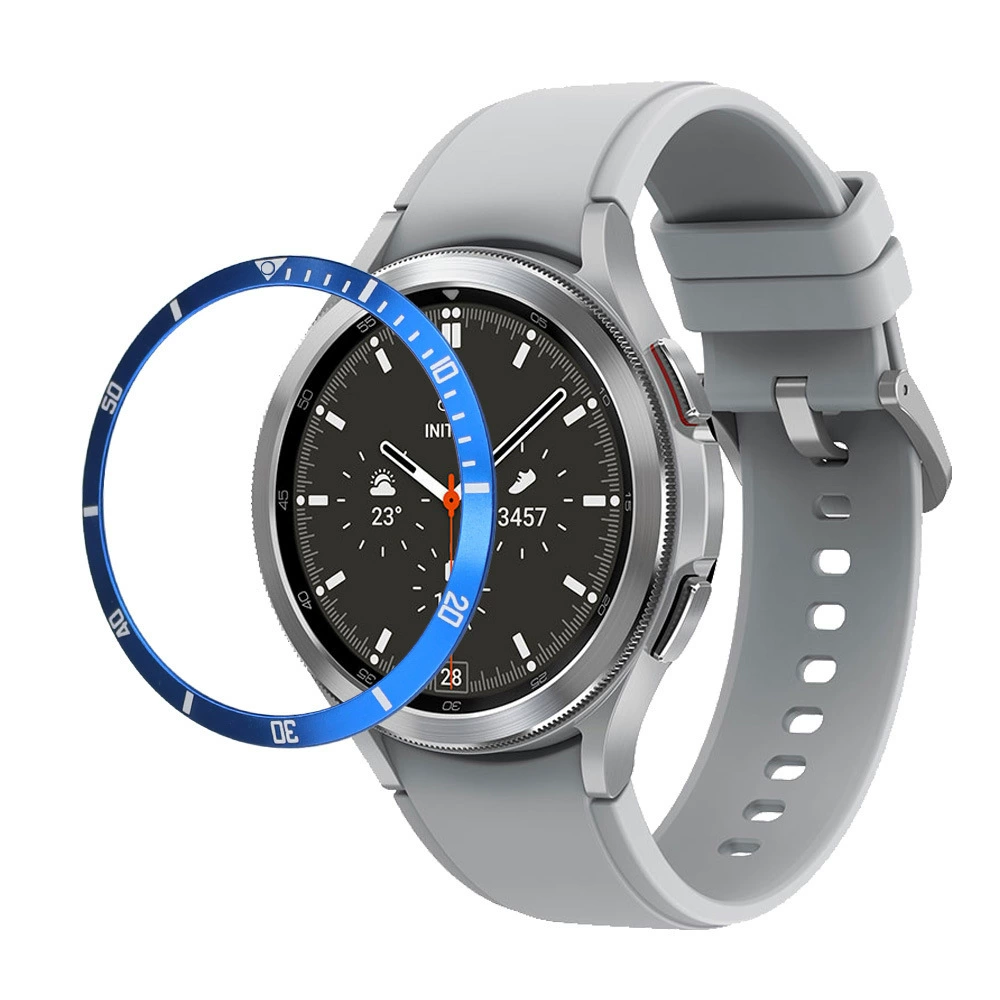 Подходит для Samsung Galaxy watch8/7/6 часовые металлические кольца циферблата 42/46мм скоростной ободок