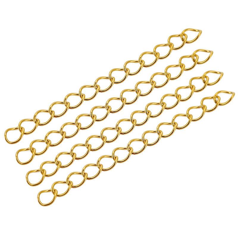 20g Weight 50 Pieces Per Pack 304 Stainless Steel Cable Chain Jewelry Accessories