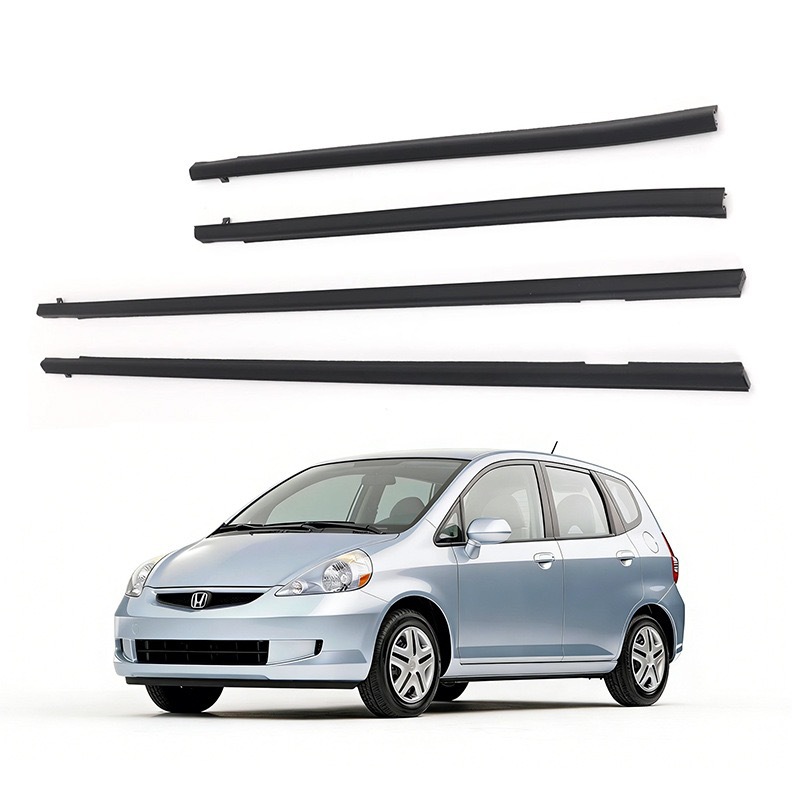 Honda Fit Jazz 01-08 model car window trim strip, exterior glass sealing strip, door water-blocking trim strip