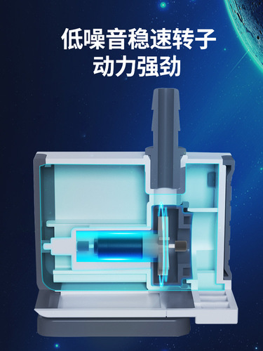 Songbao fish tank AQ submersible pump bottom suction pump household small filter turtle tank manure replacement circulation mini