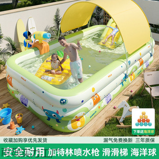 Children's Home Inflatable Swimming Pool Thickened Baby Baby Large Inflatable Pool Children's Paddling Pool Outdoor New Style