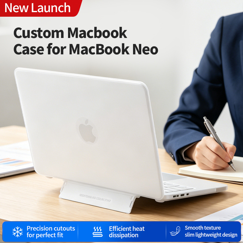 Source Factory Wholesale Mac Laptop Case Air 13inch Macbookneo Protective Case Stand Computer Case