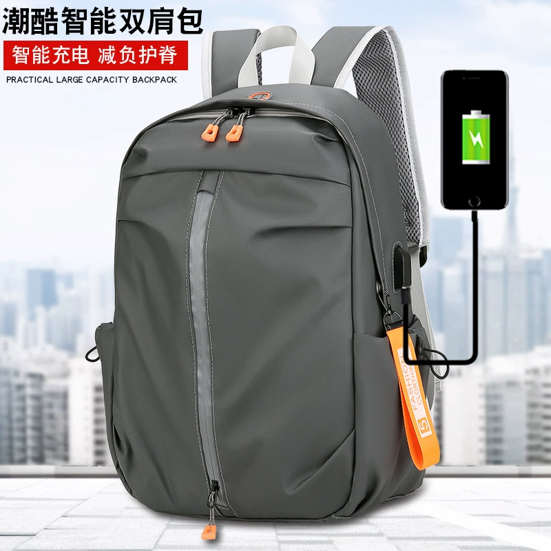 Трансграничная сумка на плечо для студентов мужского пола компьютер кожаная пленка водонепроницаемая ткань для учащихся средних школ повседневная дорожная сумка мода для мужчин