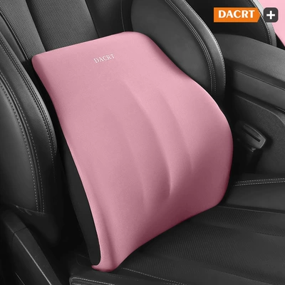Waist support Neck Pillow Car Pillow Memory - peach-powder-waist-support