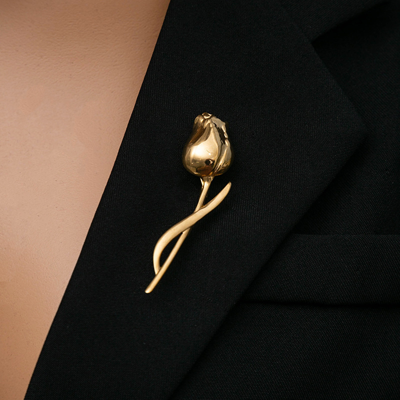 Elegant Brosche Rose Legierung Überzug Frau Broschen display picture 10