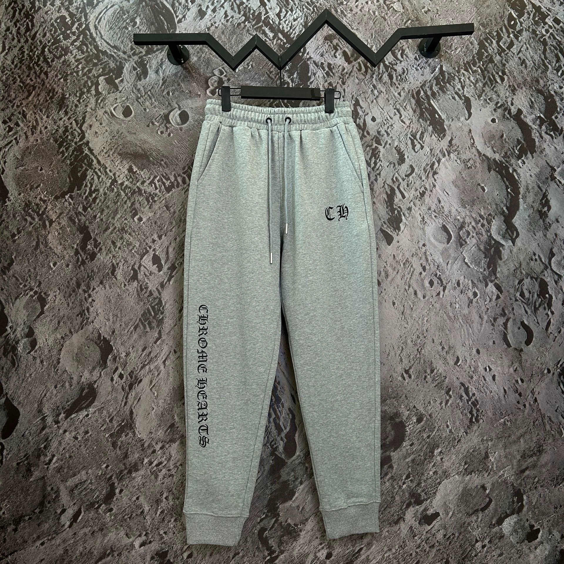 24 Хорватия Chrome Hearts Меш Арм Крест Печать Пара Длинный рукав Т-шirt рукав штаны Хип-хоп
