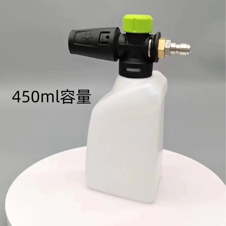 PA泡沫壶洗车泡沫壶旋转泡沫喷壶大角度可调节水枪泡沫壶清洗机