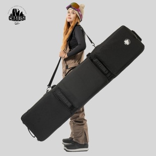 Snowboard Bag Wheeled Ski Bag Backpack Snowboard Double Board Backpack Ski Equipment Set Full Set Snowboard Bag New Model